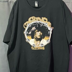 Stevie Nicks Tour 2023 T-Shirt Fleetwood Mac Black Graphic 3XL